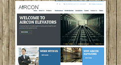 Desktop Screenshot of airconelevators.com